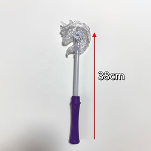 Varita de <span class=keywords><strong>Unicornio</strong></span> con Luces LED de Dibujos Animados para Niños, Plástico RGB con 3 Modos de Iluminación, Juguete Luminoso de Mano para Niños, Cosplay y Fiestas - Product Image 4