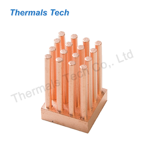 แผงระบายความร้อนด้วยครีบทองแดงขนาด32*32*20มม. มาตรฐานสำหรับเมนบอร์ดคอมพิวเตอร์ - Product Image 5