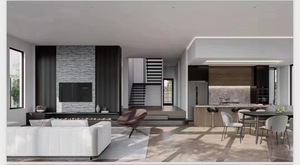 Maisons modulaires en ossature métallique légère, maisons préfabriquées, bungalows, villas de luxe personnalisées, maisons unifamiliales - Product Image 2