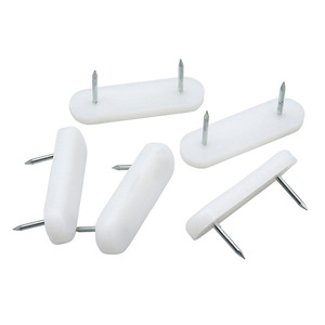 Shengyuan Furniture Leg Protection <b>Pad</b> 48x15x6 Double Nails White Plastic Anti-Slip Noise Reduction For Tables <b>Chairs</b> - Product Image 4