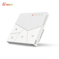 Thermostats de chauffage au sol Écran tactile Thermostat WiFi pour le contrôle intelligent de la température ambiante Utilisation résidentielle Hôtel Écologique