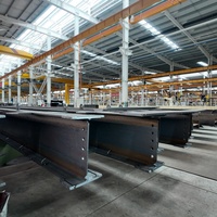 Kits de construction en acier personnalisables tout-en-un, construction préfabriquée, poutres en acier solides en forme de H soudées, ateliers, usines, entrepôts