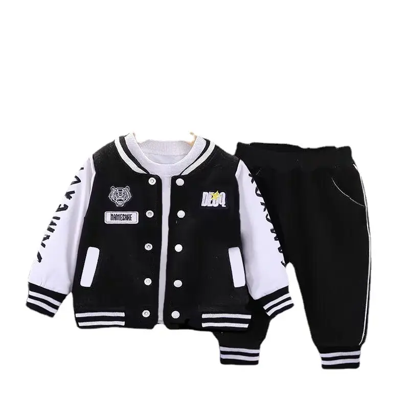 Boys clothing sets Suits Buy Wholesale Kids Jogging Suits Baseball Jackets Jackets and Sweatpants Boys Fall Sportswear suits
