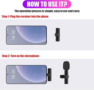 <span class=keywords><strong>Mini</strong></span> professionnel pour microphone sans fil <span class=keywords><strong>Rode</strong></span> Studio, enregistrement <span class=keywords><strong>USB</strong></span>, micro-cravate sans fil, type C, pour jeux, podcast - Product Image 5