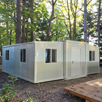 Maison conteneur préfabriquée extensible de 20 pieds à vendre, villa de luxe préfabriquée, maison mobile portable à 2 chambres pour l'habitation Ray-Zen