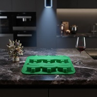 Moule en silicone pour gelée en forme de mini sapin de Noël à 6 cavités