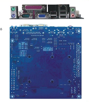 Intel populer untuk ATOM D525 Motherboard ITX Mini berbasis ITX-EM52X61D saluran memori DDR3 tunggal maksimum 4GB RAM SATA terintegrasi