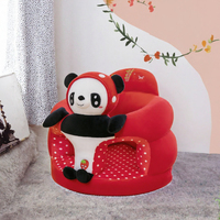 Canapé d'apprentissage en peluche pour bébé, siège de soutien anti-chute pour nourrisson, chaise de sol douce pour bébé, jouets en peluche