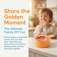 Moules à glace en silicone de qualité alimentaire pour enfants, pour la fabrication de bâtonnets de glace maison, de sucettes glacées et de bâtonnets de fromage