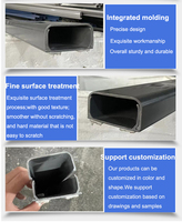 Profils de fenêtres et de portes en PVC/UPVC extrudés - Durables, écologiques, tailles personnalisées pour la cuisine, les supermarchés, les hôpitaux - Marque Dalang Chine
