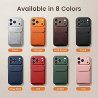 Étui Portefeuille de Luxe Personnalisé en Cuir PU Antichoc avec Emplacement pour Cartes, Coque Souple pour iPhone 17 16 15 14 13 12 Pro Max Air