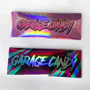 Customized Logo Hologram Sticker Rainbow Effect Custom Holographic Sticker