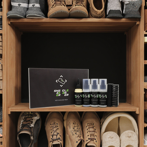 Kit d'entretien de chaussures imperméable de qualité supérieure Décontamination active rapide Nettoyant pour baskets Adoucir Mousse Lavage Conditionneur de cuir Sans alcool - Product Image 1