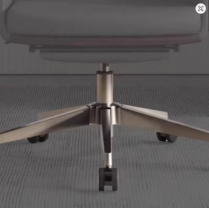 Fauteuil de Direction Ergonomique en Cuir Blanc Moderne de Luxe, Confortable, Inclinable et Pivotant, Idéal pour <span class=keywords><strong>Bureau</strong></span>, Hôpital, Chambre à Coucher - Product Image 4