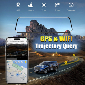Caméra de tableau de bord de voiture à écran miroir HD, double objectif, enregistrement avant 4K, <span class=keywords><strong>enregistreur</strong></span> de conduite, CarPlay, WiFi, ADAS, BSD, surveillance des angles morts - Product Image 5