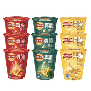 Выкладывает экзотические закуски Китайские Закуски Чипсы действительно хрустящий картофель фри 40 г хрустящих картофельных чипсов - Product Image 4