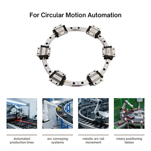 Original Japan T HK HCR Curved Linear <strong>Guide</strong> Rail Block HCR15A HCR12A HCR25A HCR35A HCR45A Circular Linear <strong>Guide</strong> Rail - Product Image 5