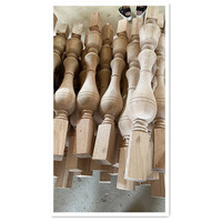 Wohndekor Villa-Nutzung Eichenholz-Treppengeländer Holztreppen-Baluster
