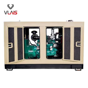 VLAIS ביצועים גבוהים 100kW 125kVA 220V 380V 50Hz 3 פאזי מחולל דיזל שקט מתכתי עם מנוע Vlais לתעשייה