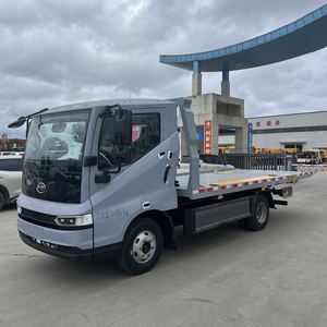รถยกพ่วงไฟฟ้าล้วน BYD T5 EV แบบพื้นเรียบ แบตเตอรี่ Blade 100kWh ปรับแต่งพื้นพ่วงได้ รับน้ำหนัก 3-5 ตัน สำหรับกู้ภัยบนท้องถนน - Product Image 2