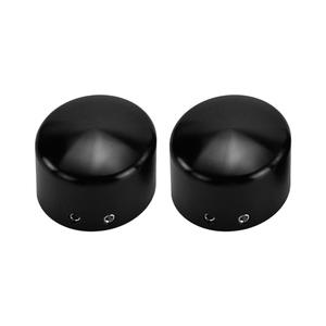 Pièces de moto, bouchon de vis d'axe avant de moto, couvercle décoratif d'axe avant en aluminium CNC, adapté aux pièces Harley - Product Image 1