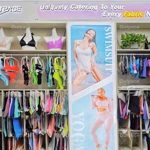 Ensemble de maillots de bain bikini 2 pièces sexy push-up, couleur unie, service OEM, design métallique, vente en gros - Product Image 6