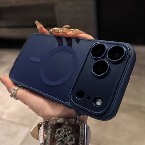 <span class=keywords><strong>Coque</strong></span> de téléphone magnétique de luxe en acrylique mat translucide antichoc pour <span class=keywords><strong>iPhone</strong></span> 17/16/15/14/Plus/13/12/<span class=keywords><strong>11</strong></span> Pro Max - Product Image 4