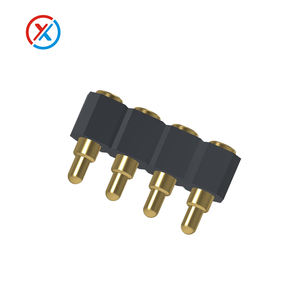 Pogo Pin <span class=keywords><strong>Gold</strong></span> Spring Loading SMD Needle PCB 2,5mm 2 3 4 5 6 Pin para conector de alimentación Pogo Pins - Product Image 6