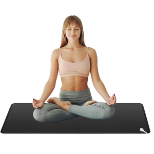 Tapis de yoga 60X90CM pour la mise à la terre et la mise à la terre Coussinets d'énergie conductrice pour la protection des champs électromagnétiques et des solutions de mise à la terre pour une vie saine - Product Image 1