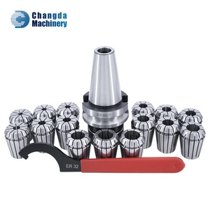 כרסום CNC מדויק במיוחד עבור כלי מכונה MT2 MT3 MT4 MT5 NT30 NT40 SK40 CAT40 ER32 סט קולטים 18 חלקים BT40 ER32 - Product Image 2