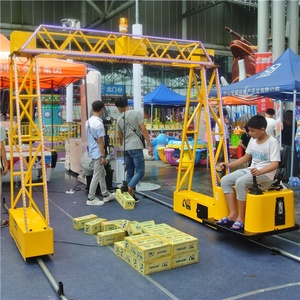 Grand équipement d'amusement extérieur de grue de <span class=keywords><strong>portique</strong></span> pour le matériel en acier d'enfants grand pour l'usage extérieur d'intérieur bas prix à vendre - Product Image 4