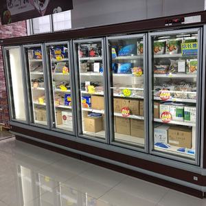 ตู้แช่แข็งตั้งตรงแบบมีประตูกระจกสี่บานสำหรับขายส่งเชิงพาณิชย์ - Product Image 3