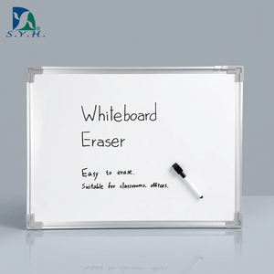 Tableau blanc magnétique effaçable à sec compact 30x45cm pour petits bureaux et espaces d'étude - Product Image 1