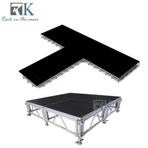 Actuaciones Escenario al aire libre Plataforma de altura ajustable Suministro de escenario - Product Image 2