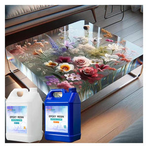 Resina Epoxi Transparente de Alta Calidad para Mesas de Río, Resistente a los Rayos UV, Sin Burbujas, de Alto Brillo, para Trabajos en Madera - Product Image 1