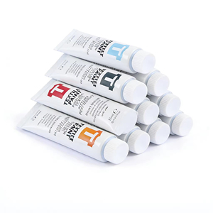 Juego de Pinturas Acrílicas Textiles con Pinceles, Pigmentos Lavables No Tóxicos para Niños, Estudiantes, Lienzo, Vidrio, Tela, <span class=keywords><strong>Pintura</strong></span> a Mano - Product Image 2