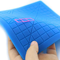 Top vente 3D enfants Silicone dessin tapis résistant à la chaleur en caoutchouc modèle Pad de l'usine de la Chine