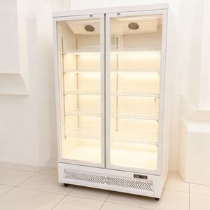 Commerciële Enkelvoudige Temperatuur Staande Drankkast Koelbox Koelbox Koelbox Met Led Controle En Verstelbare Planken - Product Image 4