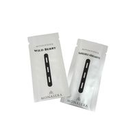 Bâton de parfum 1ml 3ml Échantillons cosmétiques Sachet emballage Soins de la peau Mini pochette de shampoing Sachets personnalisés pour produits de beauté