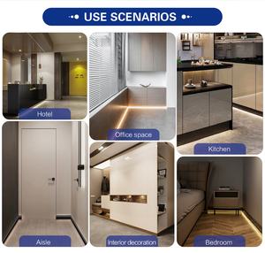 Plinthes de cuisine modernes en alliage d'aluminium de 10 cm/12 cm/15 cm pour armoires de cuisine - Product Image 6