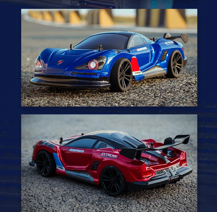 1:16 Full Scale 16301 RC Car Four-Wheel Drive Flat Running Drift Car 2.4G 35KM/H High Speed Car Remote Control Toys For Kids