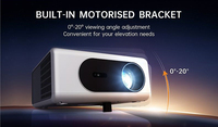 Projecteur intelligent JAVODA E580 Ultra 4K UHD portable, triple laser, 800 lumens ANSI, compatible 3D, WiFi, Android 11, vente en gros