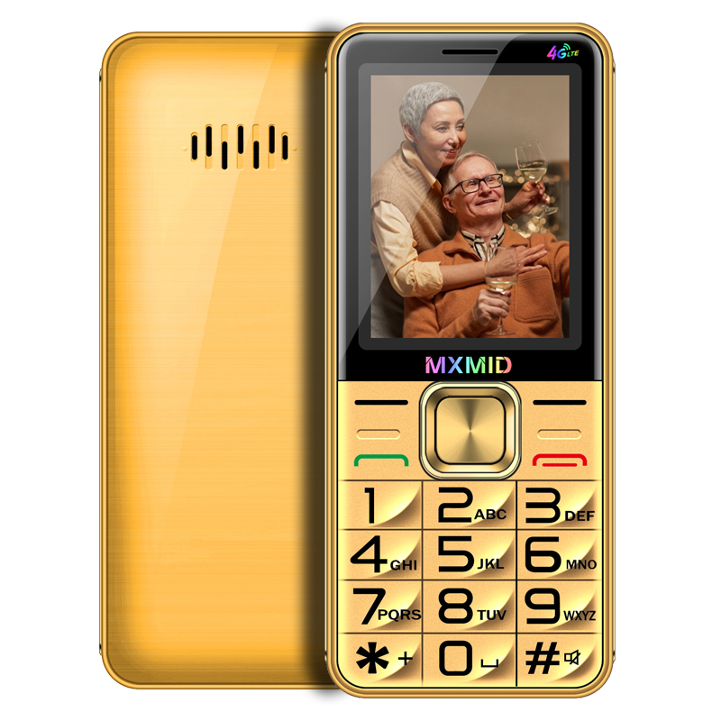 Téléphone portable à clapet 2G GSM pour personnes âgées, double écran Téléphone portable à clapet 2G GSM pour personnes âgées, double écran