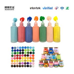 Sable coloré non toxique pour enfants, pour bac à sable, maternelle et <span class=keywords><strong>jeux</strong></span> sensoriels en parc d'attractions - Product Image 3