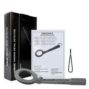Detector de Metales Portátil Silencioso, Bobina de 12 cm, Alta Sensibilidad, Plástico ABS DM3004, 1 Año de Garantía para Inspección de Seguridad - Product Image 2