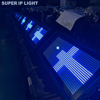 Luz Estroboscópica LED RGB CW a Todo Color de 800x0.5W+48x5W con Control DMX para Escenarios, Bares, Fiestas y DJ