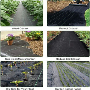 Tapis de protection contre les mauvaises herbes de qualité supérieure <span class=keywords><strong>pour</strong></span> lit de fleurs, allée, jardin et serre. - Product Image 5