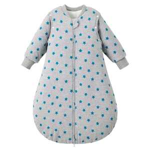 Saco de Dormir Desmontable de Manga Larga 100% Algodón Orgánico para Recién Nacidos, Bebés y Niños Pequeños - Product Image 2