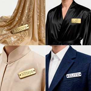 แผ่นโลหะผสมรูปทรงสี่เหลี่ยมผืนผ้า ดีไซน์นูน 3 มิติ ทำด้วยมือ เป็นมิตรกับสิ่งแวดล้อม ตกแต่งด้วยการเคลือบสีแบบเอนAMEL  ผลิตจากโรงงาน  พร้อมรูสำหรับติดตั้ง - Product Image 2