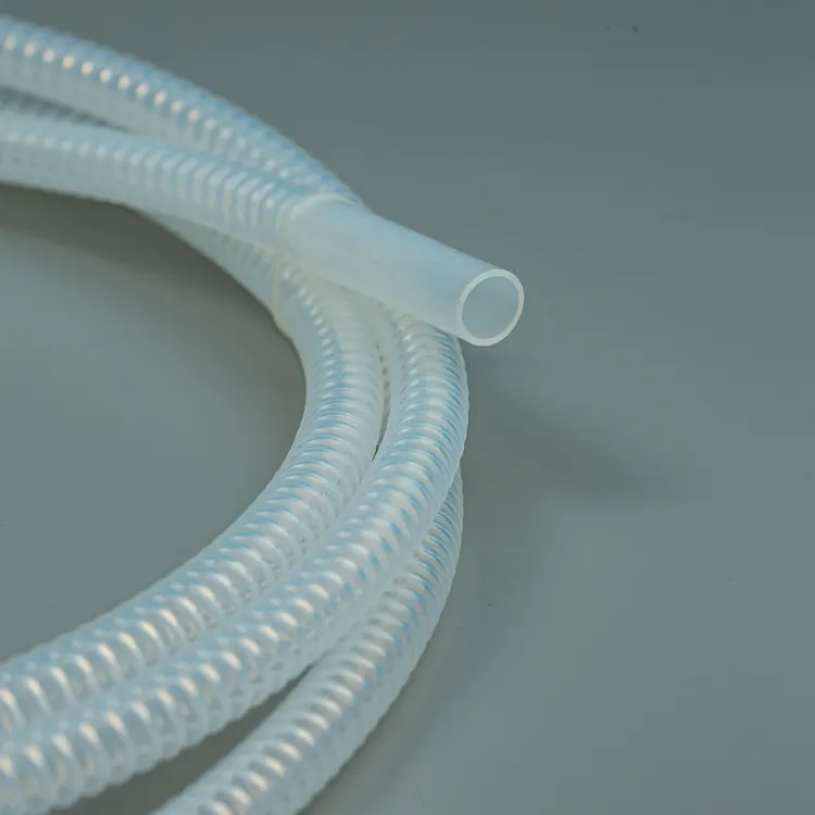 Corrugated FEP Tubing Connection Extensible Flexible Stainless Steel Specialty Corrugated Braided Convoluted Ptfe Hose